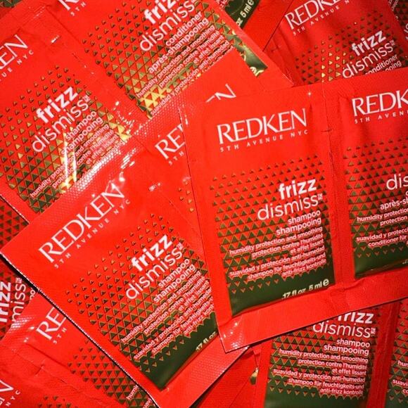 redken frizz dismiss shampoo conditioner travel packs hair care